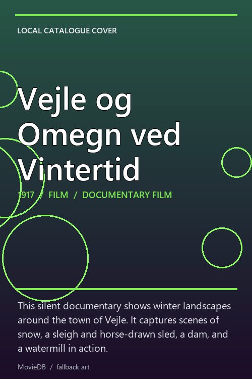 Vejle og Omegn ved Vintertid poster