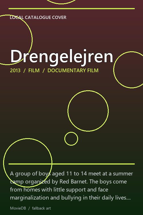 Drengelejren poster