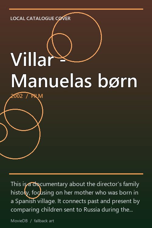Villar - Manuelas børn poster