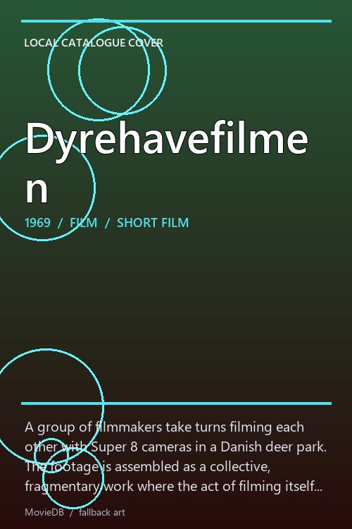 Dyrehavefilmen poster
