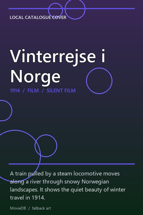 Vinterrejse i Norge poster