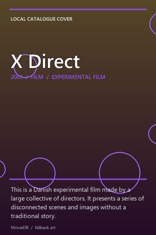 X Direct poster