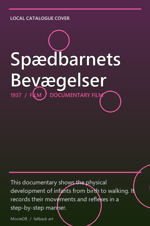 Spædbarnets Bevægelser poster