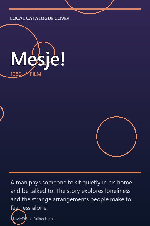 Mesje! poster