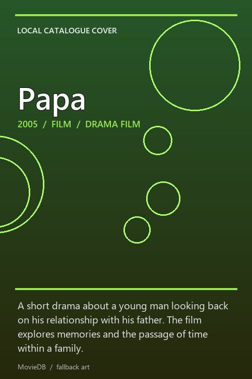 Papa poster