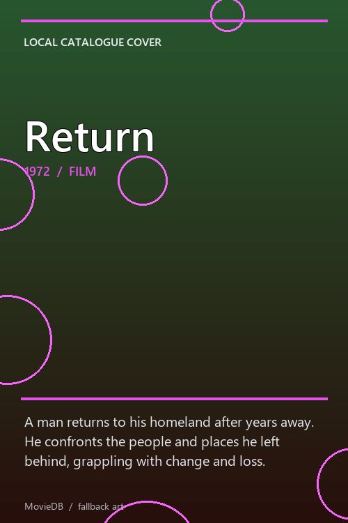 Return poster