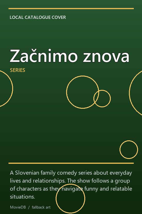 Začnimo znova poster
