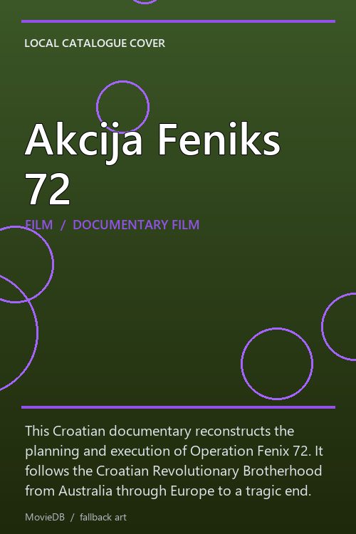 Akcija Feniks 72 poster