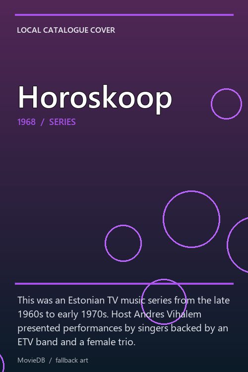 Horoskoop poster