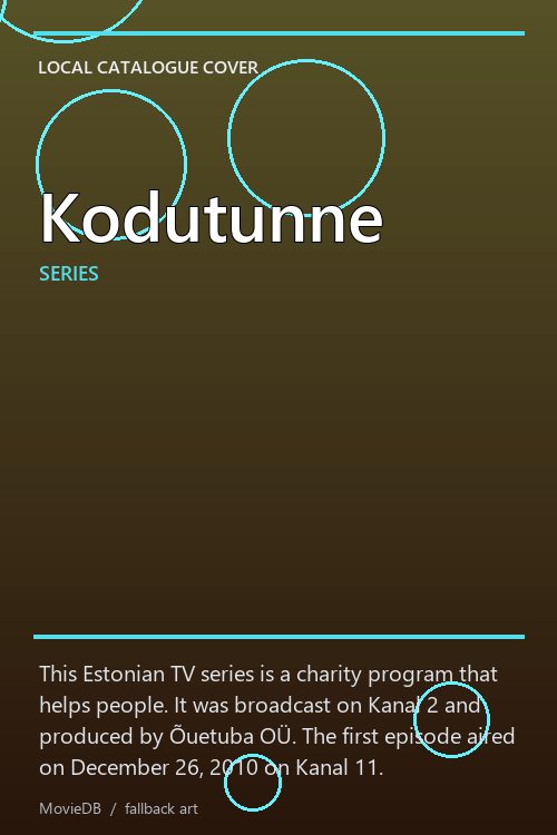Kodutunne poster