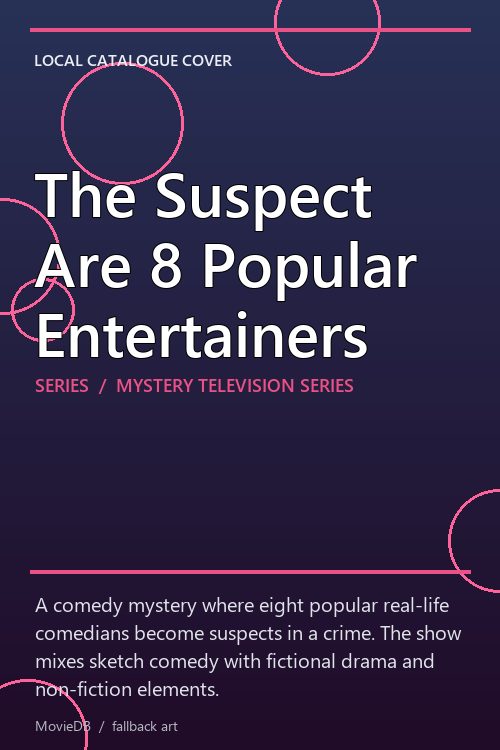 The Suspect Are 8 Popular Entertainers poster