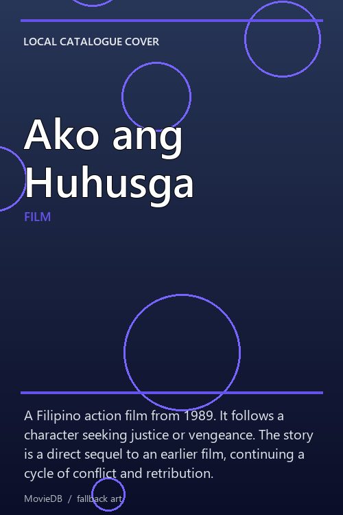 Ako ang Huhusga poster
