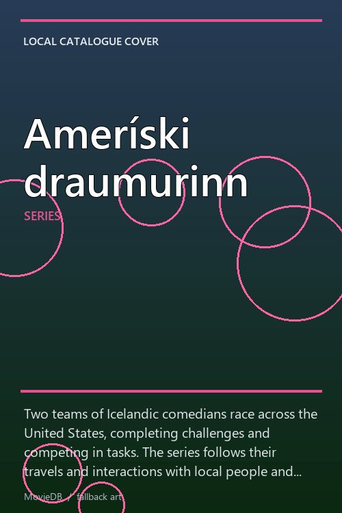 Ameríski draumurinn poster