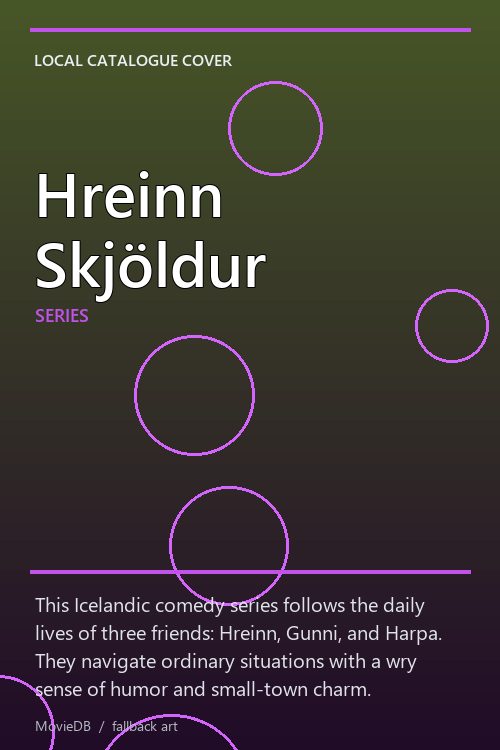 Hreinn Skjöldur poster