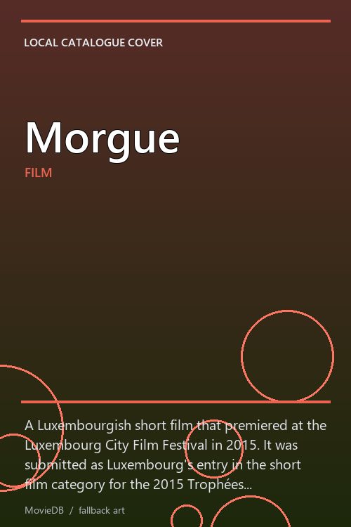 Morgue poster
