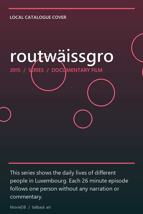 routwäissgro poster