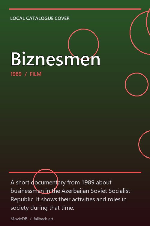 Biznesmen poster
