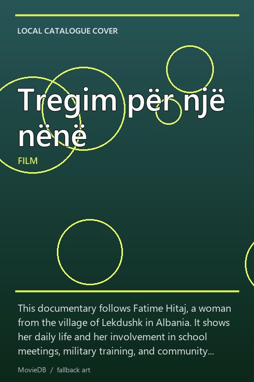 Tregim për një nënë poster