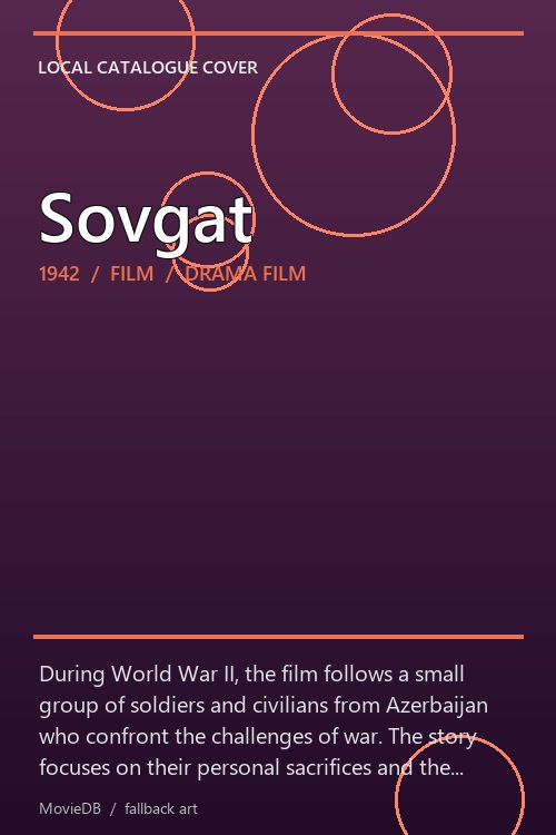 Sovgat poster