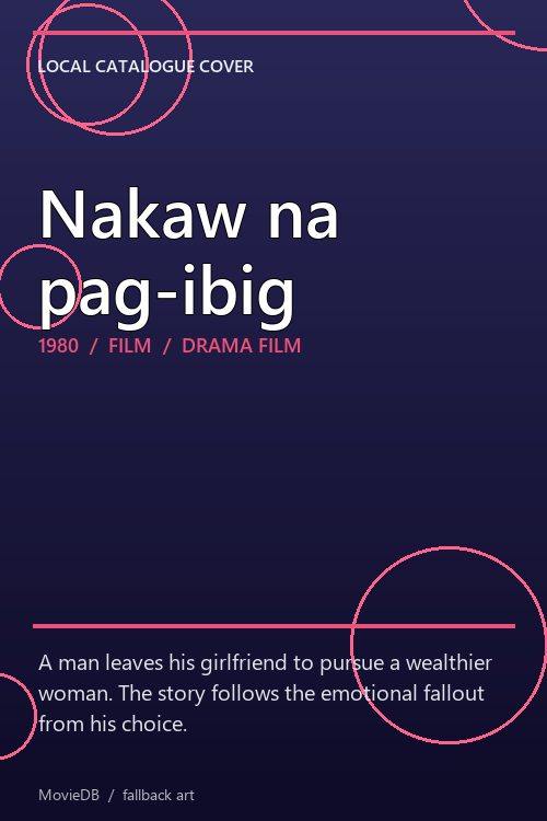 Nakaw na pag-ibig poster