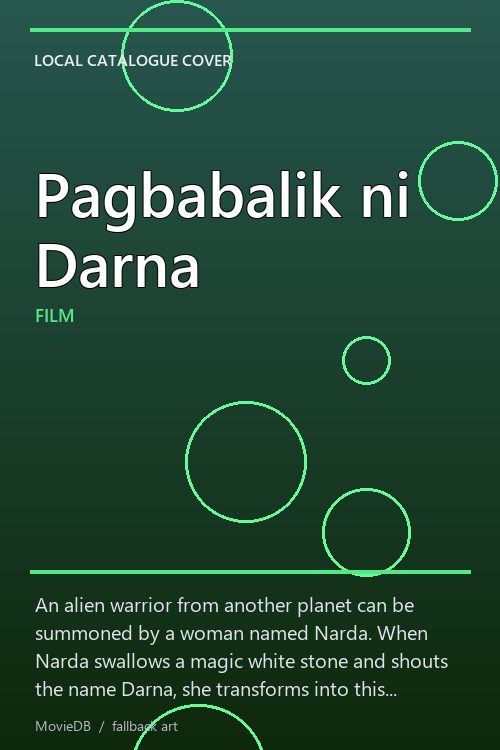 Pagbabalik ni Darna poster