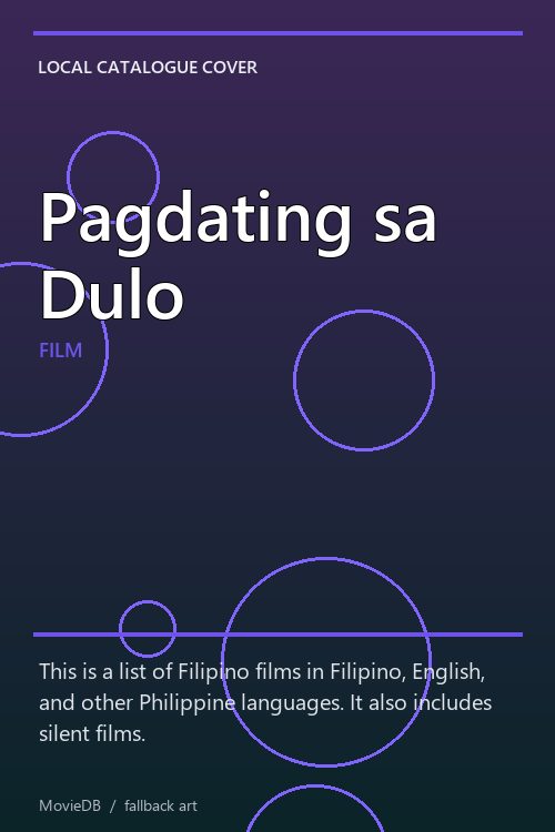 Pagdating sa Dulo poster