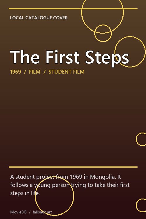 The First Steps poster