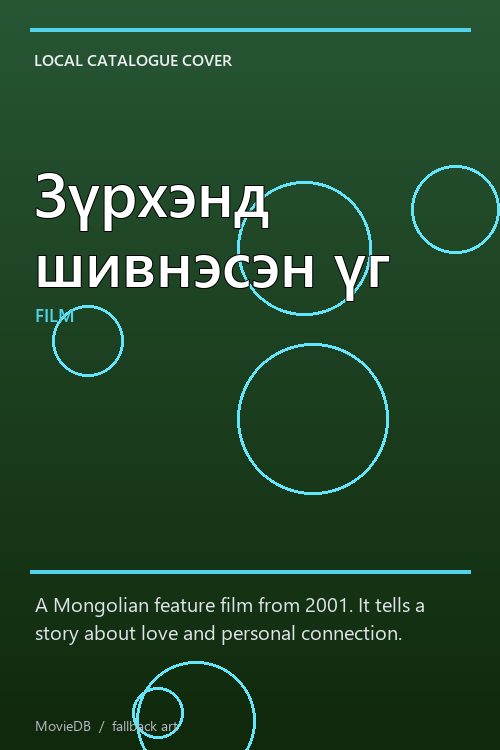 Зүрхэнд шивнэсэн үг poster