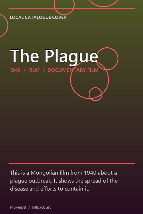 The Plague poster