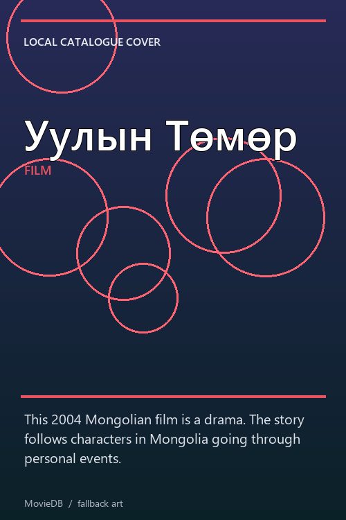 Уулын Төмөр poster
