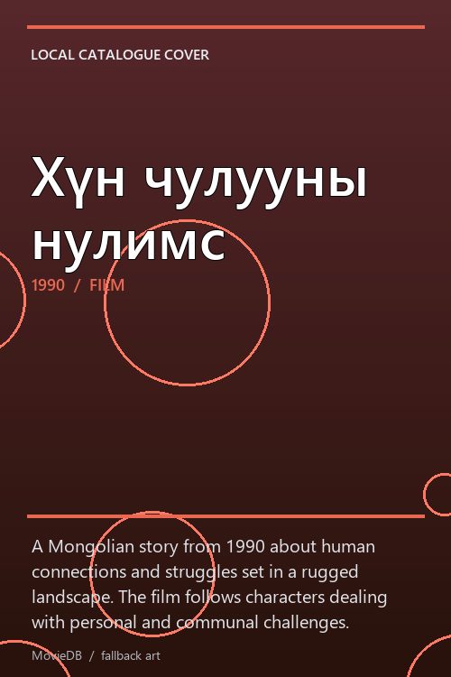 Хүн чулууны нулимс poster
