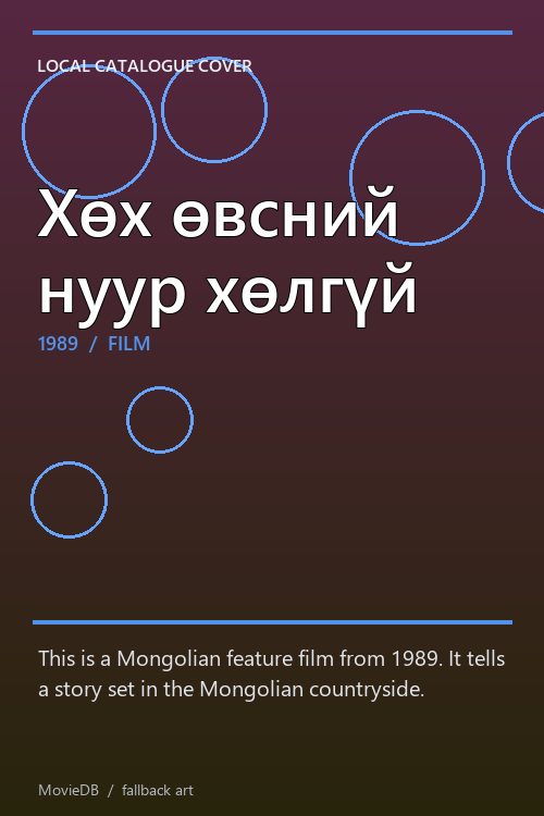 Хөх өвсний нуур хөлгүй poster