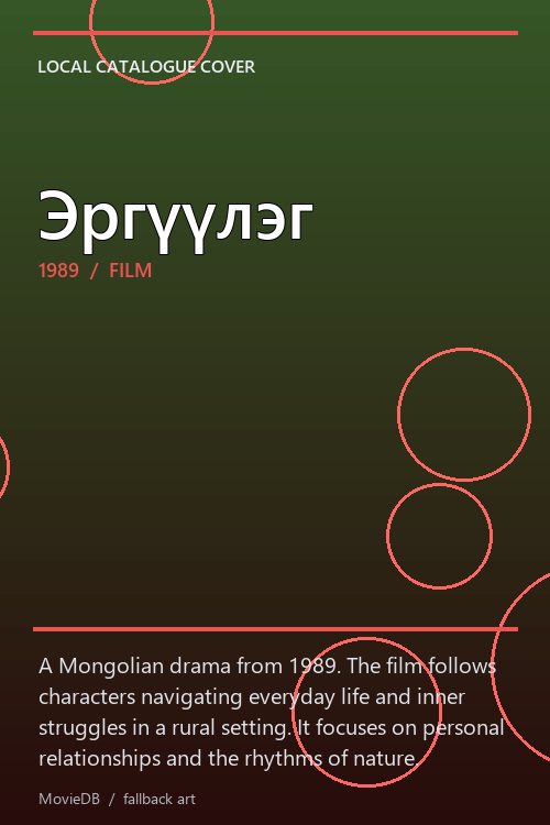 Эргүүлэг poster