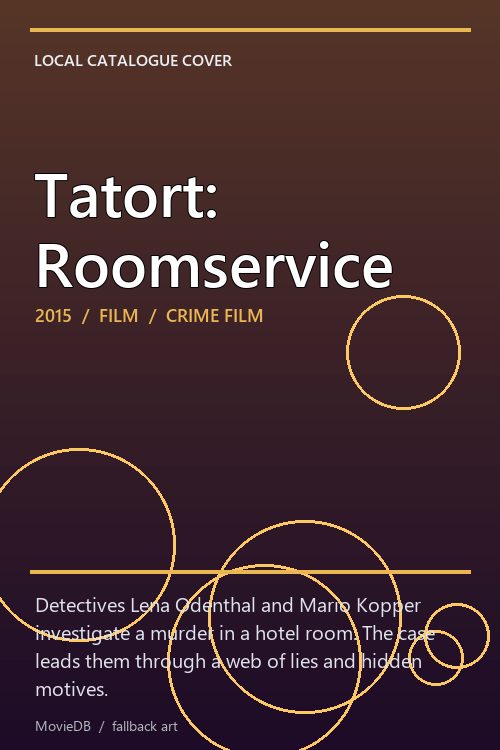 Tatort: Roomservice poster