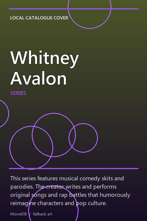 Whitney Avalon poster