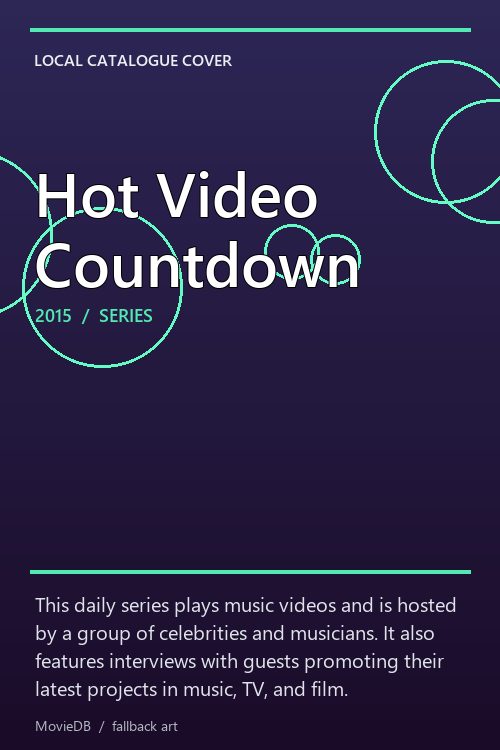 Hot Video Countdown poster