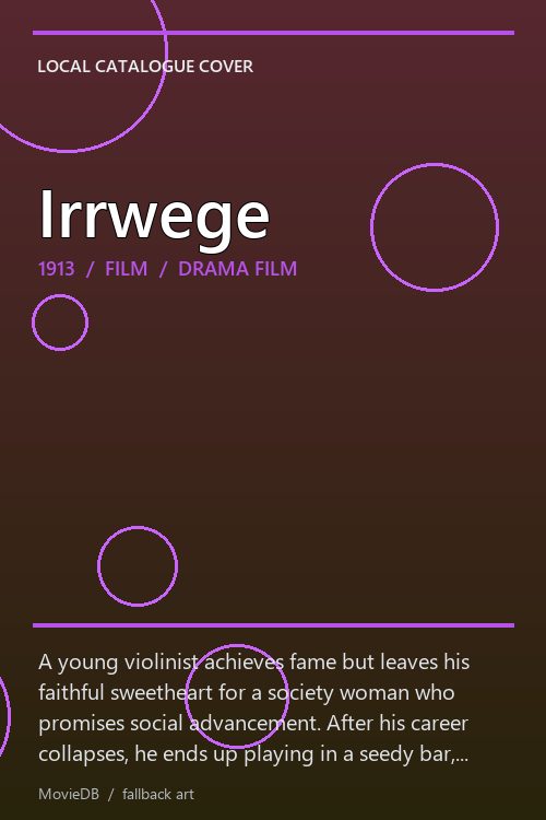 Irrwege poster