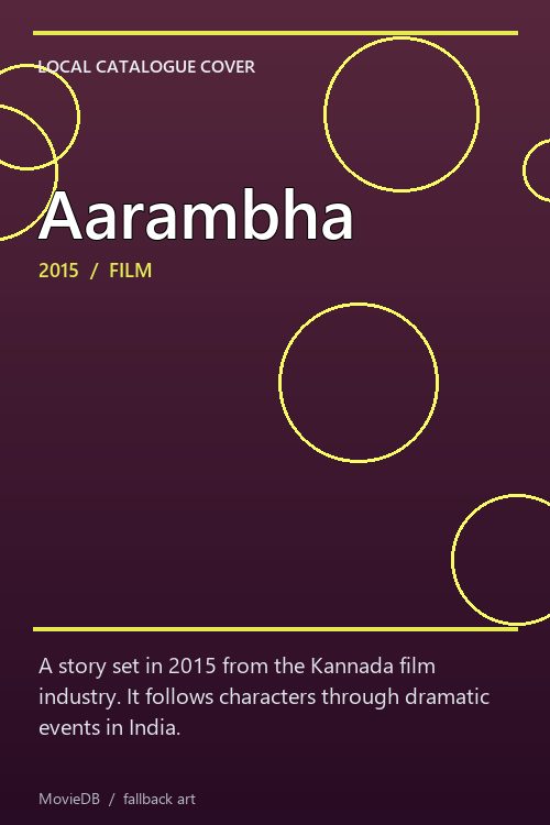 Aarambha poster