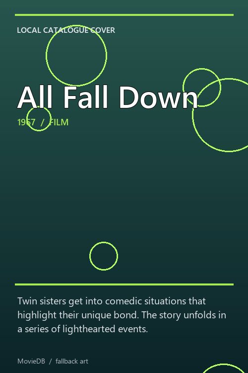 All Fall Down poster