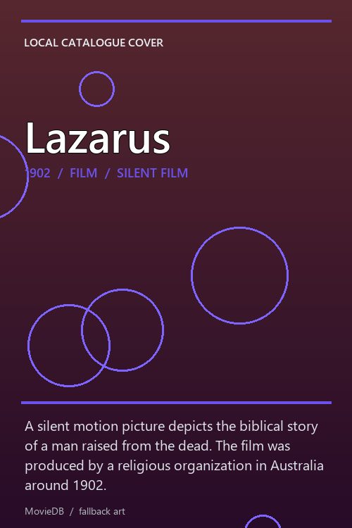 Lazarus poster