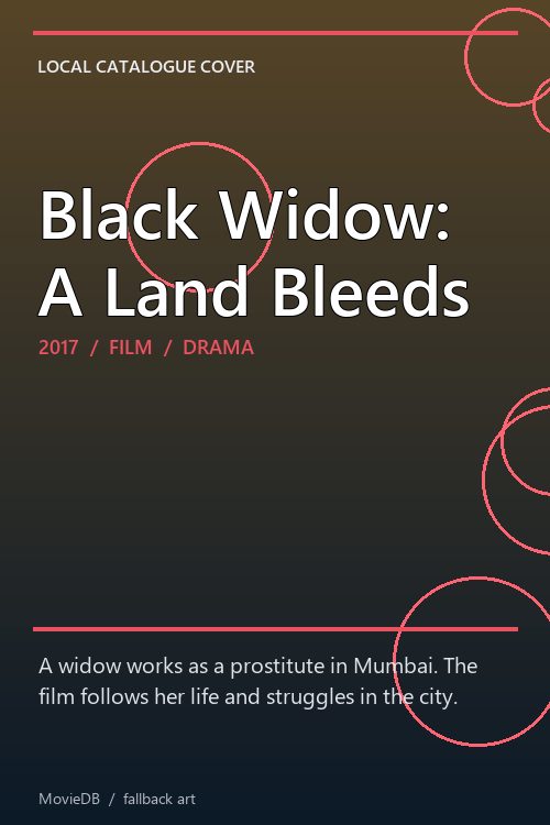 Black Widow: A Land Bleeds poster