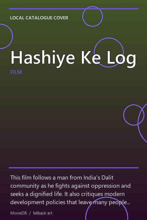 Hashiye Ke Log poster