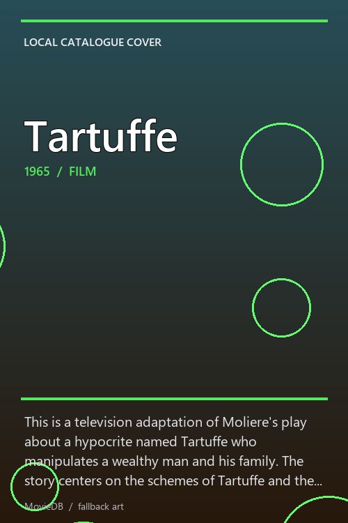 Tartuffe poster