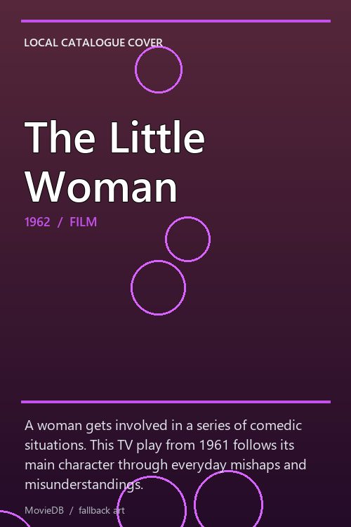 The Little Woman poster