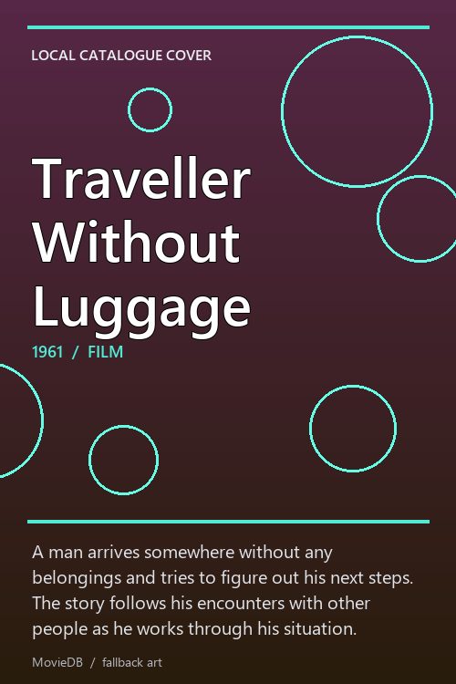 Traveller Without Luggage poster
