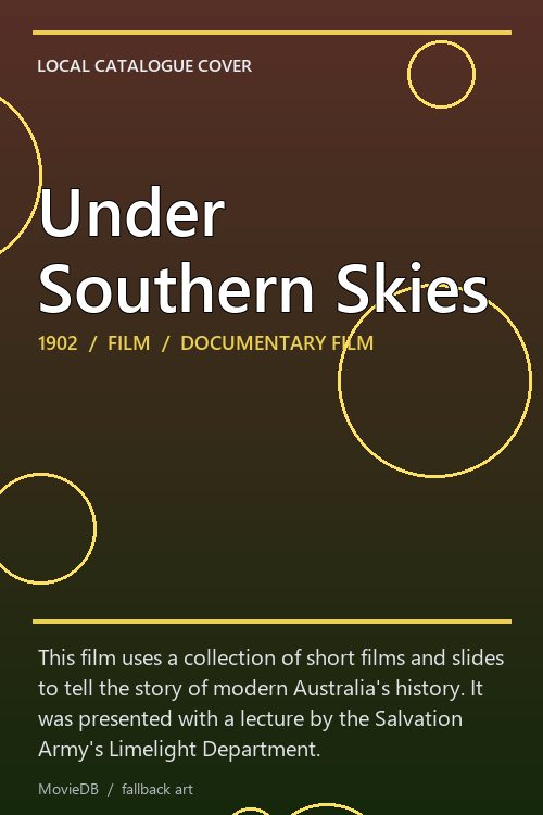 Under Southern Skies poster