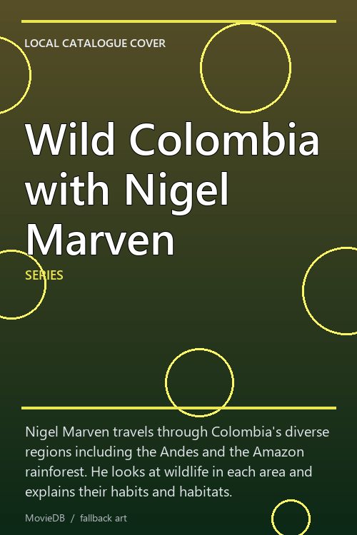 Wild Colombia with Nigel Marven poster