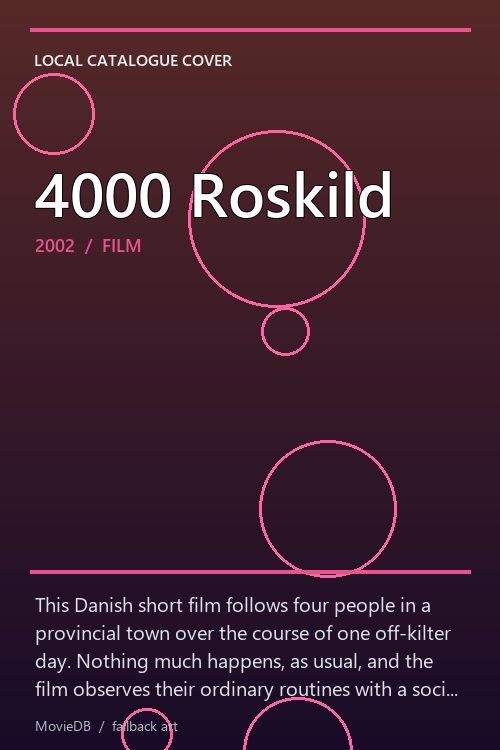 4000 Roskild poster