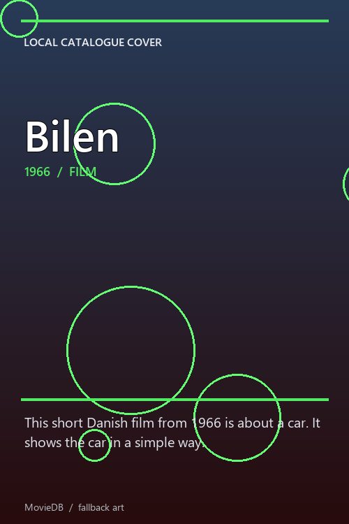 Bilen poster