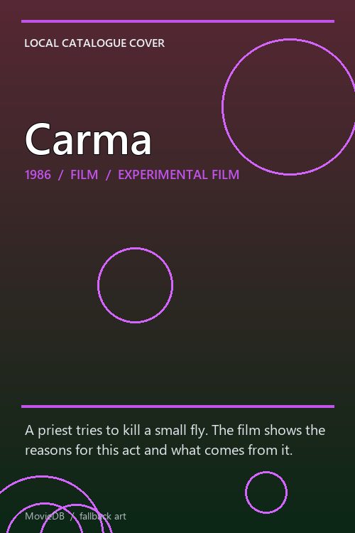 Carma poster